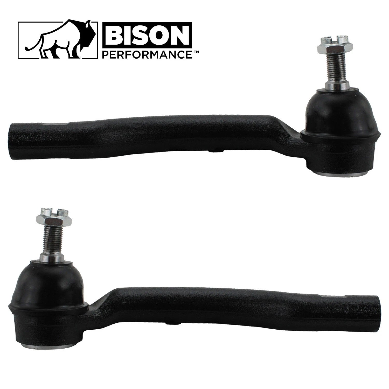 2pc Outer Steering Tie Rod End for Ford Edge, Lincoln MKX (2007–2018)