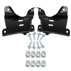 2X Front Bumper Outer Bracket for Chevy Silverado 2500HD 3500HD (2007–2010)