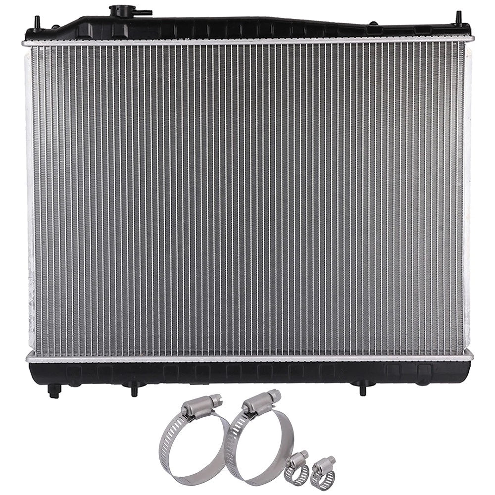 Radiator with Universal Oil Hose Clamps for Nissan Pathfinder (1996–2000)