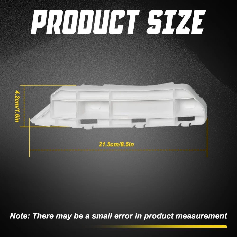 Front Bumper Bracket Pair for Honda Odyssey (2005–2010) OEM White