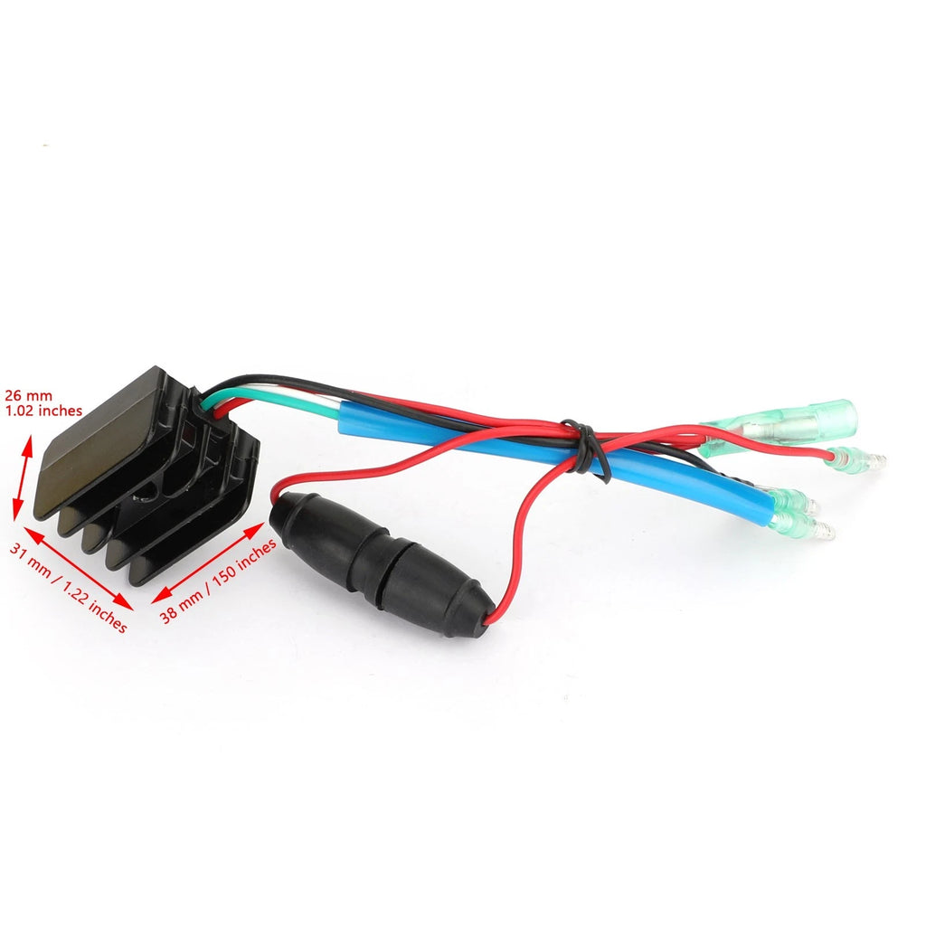 Voltage Regulator Rectifier for Yamaha 30Hp (1987–1996, 1999–2012) 6G1-81970-62