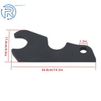 2 Pack Quick Attach Bucket Ears for Kubota KX71 U35 KX91 KX121 KX040