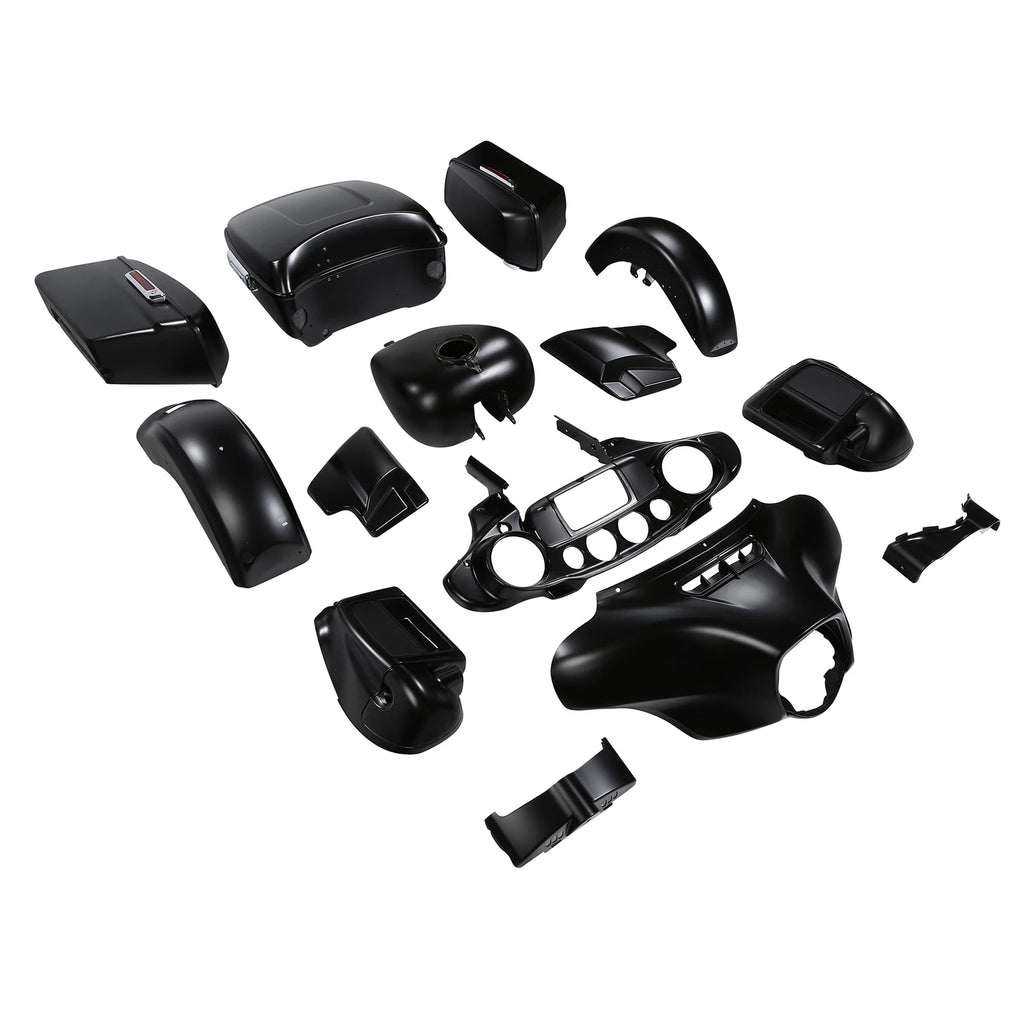 Fairings Body Kit for Harley Electra Glide Ultra Limited (2014–2023) Black Denim