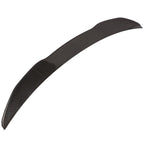 Dry Trunk Spoiler Lip for BMW F82 M4 Coupe (2014–2019) Carbon Fiber Black