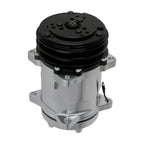 A/C Compressor with 2-Groove Pulley & Clutch for Sanden 508 (12V)