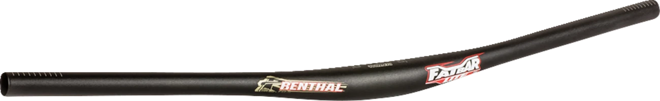 Renthal Fatbar Lite35 Handlebar for (10 mm, Black, M164-01-006-01)