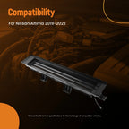 Active Grille Shutter Assembly for Nissan Altima (2019-2022) Black