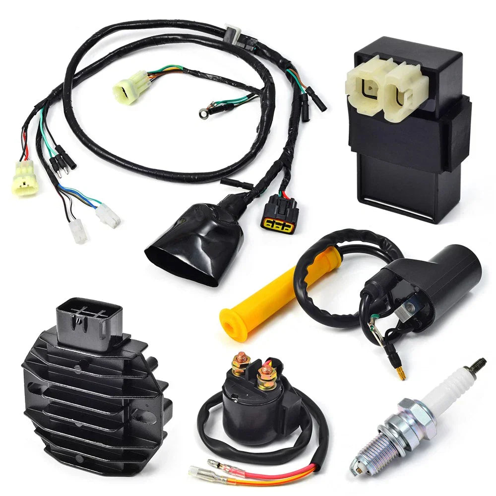 Ignition Coil Spark Plug CDI Wire Harness for Honda Sportrax 400 (1999–2004)