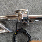 Chrome Air Ride Suspension Control Handlebar Switch for Harley Dyna Softail (2006-2023)