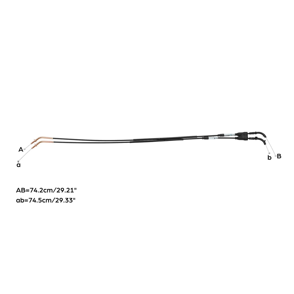 Throttle Cables for Kawasaki Ninja ZX10R (2006–2007)