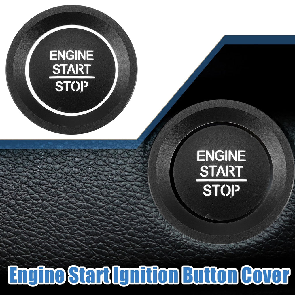 Ignition Button Trim Decal for Honda Accord (2018–2022) Black