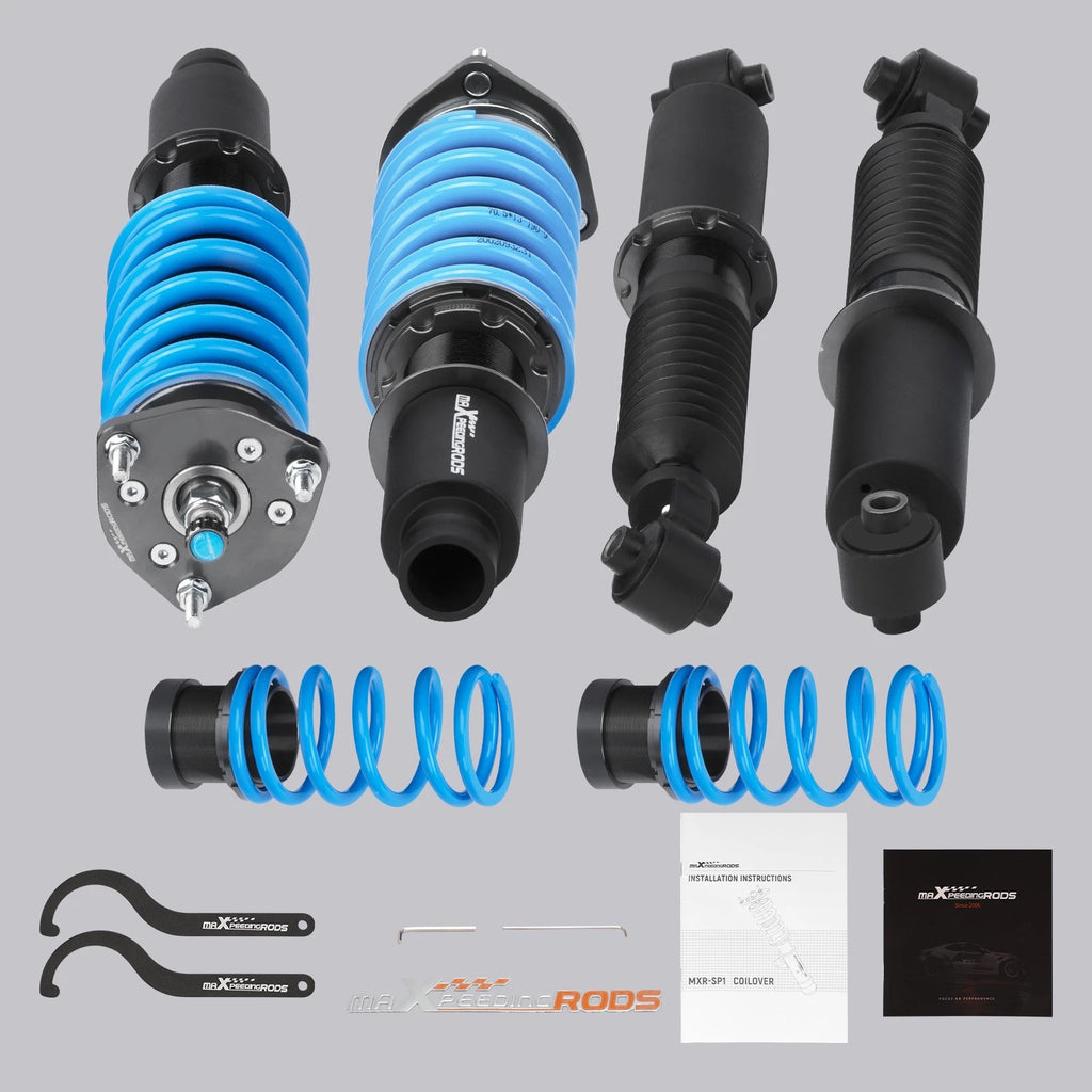 Set of 4 Adjustable Coilovers Struts Damper Kit for Mazda 6 (2003–2006)