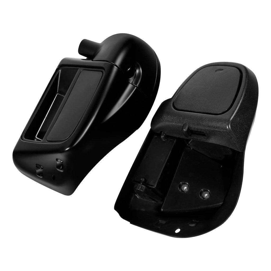 Lower Vented Fairings for Harley Street Glide Special (2014–2024) Black Denim