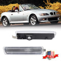Clear Lens Side Marker Lights for BMW Z3 M Coupe Roadster (1996–2002)