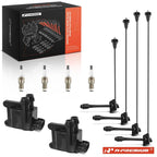 Ignition Coil, Spark Plug & Wires Kit for Toyota Camry (2007–2011)