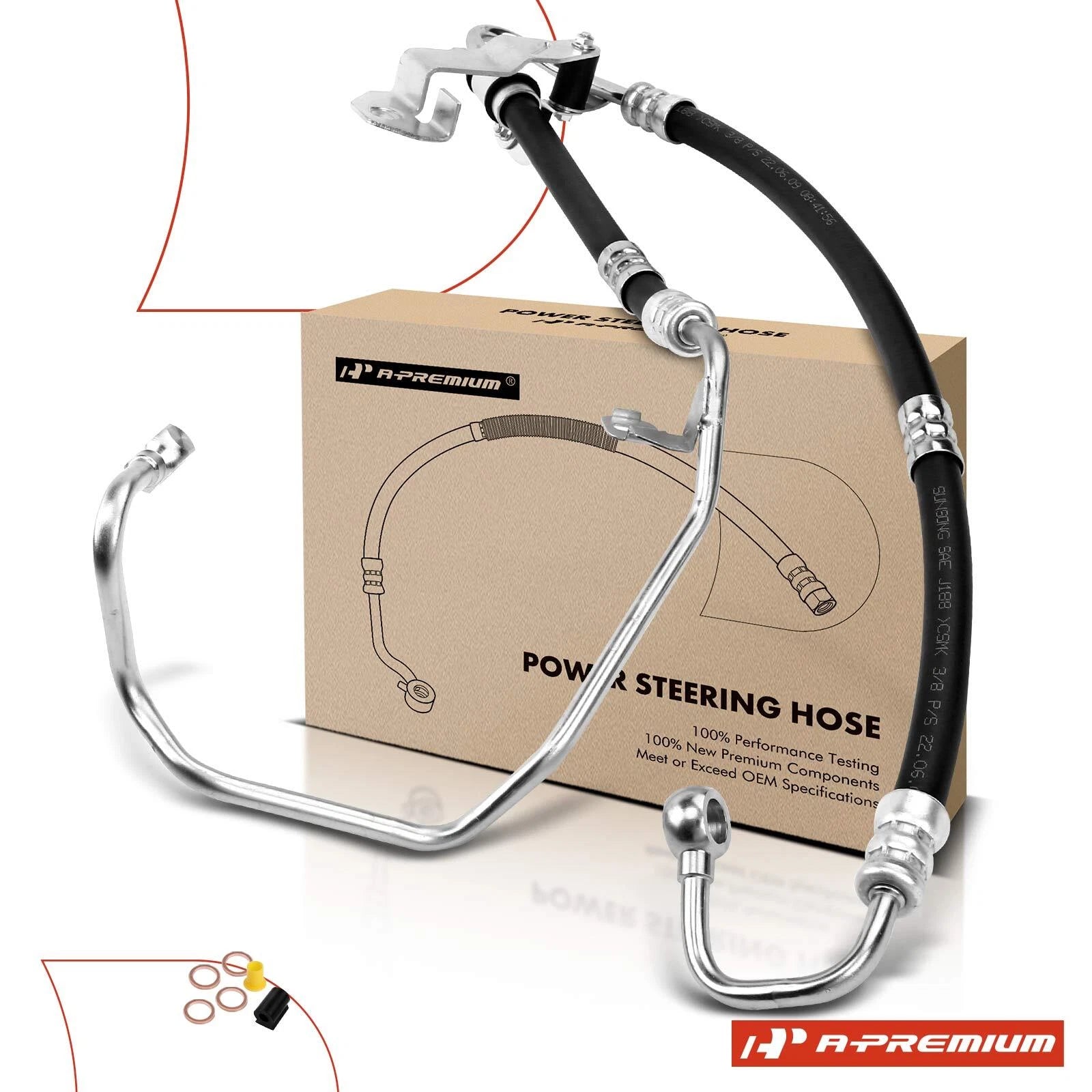 Power Steering Pressure Line Hose for BMW 335i 335xi (2007–2013)