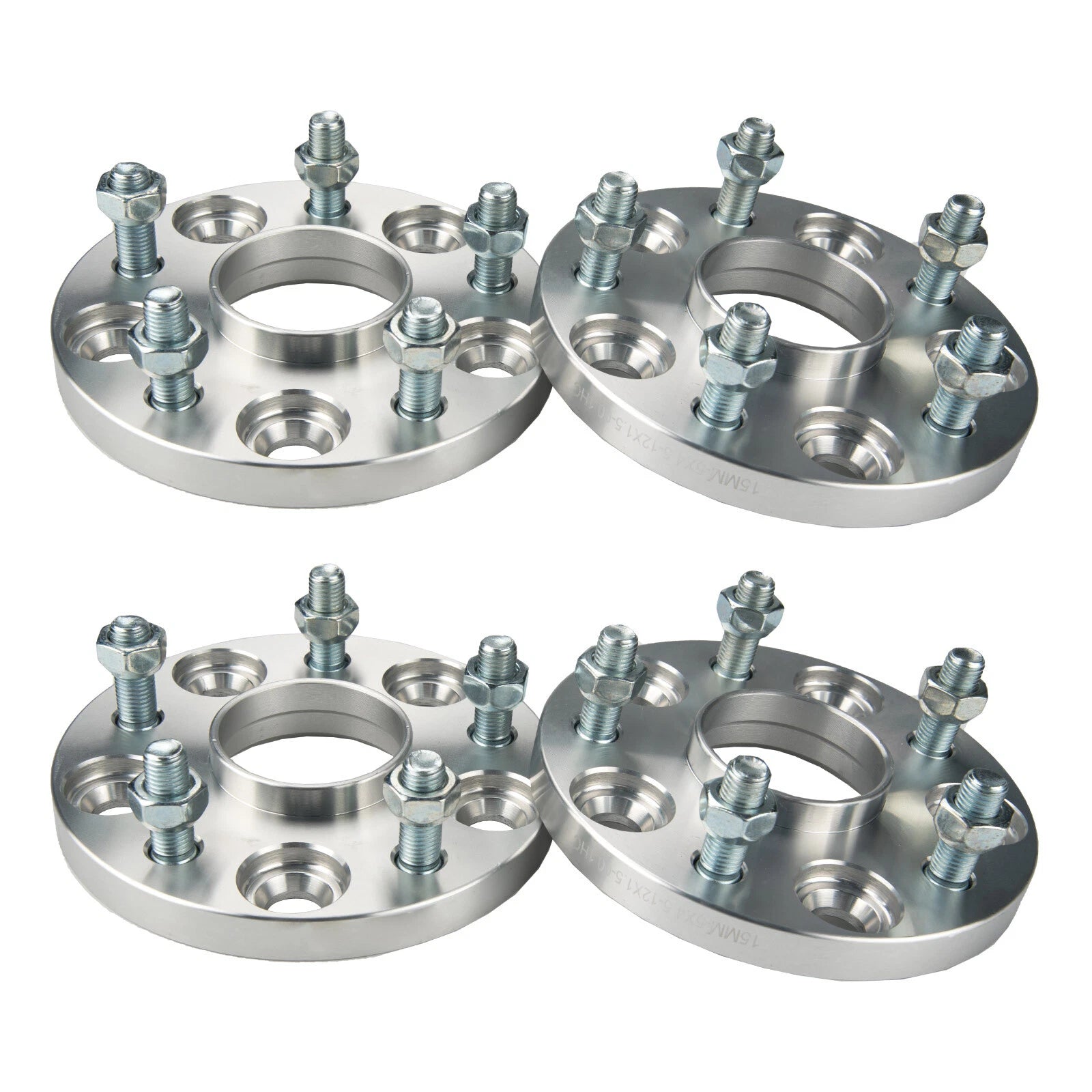 4pc 15mm 5x4.5 Wheel Spacers for Lexus Toyota (60.1mm) (2019–2024)