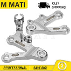 Foot Peg Bracket Set LH & RH for Kawasaki Ninja ZX6R ZX9R ZZR600 (1995–2008)