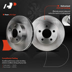 Front Disc Brake Rotors & Ceramic Pads for Ford Explorer Ranger (1995-2001)