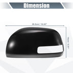 Left Side Mirror Cover Cap for Toyota RAV4 (2009–2013) - Black