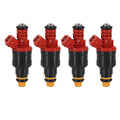 Set of 4 Fuel Injectors for Ford Ranger Mazda B2300 (1995–1997)
