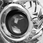 Chrome/Amber Signal Projector Headlight Lamp for Altima Sedan (2013–2015)
