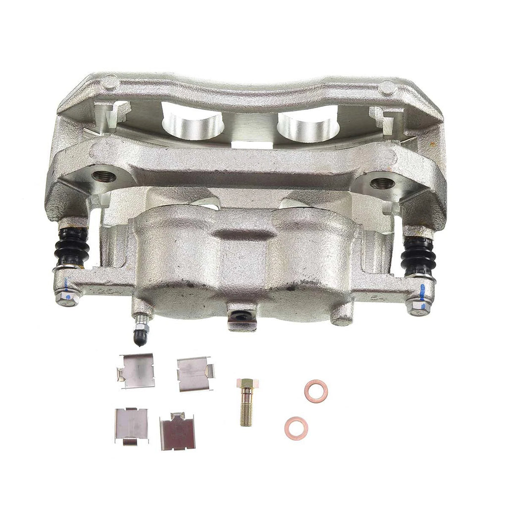 Pair Front Brake Calipers with Brackets for Ford F-150, Expedition (2010–2011)