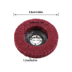 Set of 10 Flap Discs 180 & 320 Grit for 4 Inch Angle Grinder