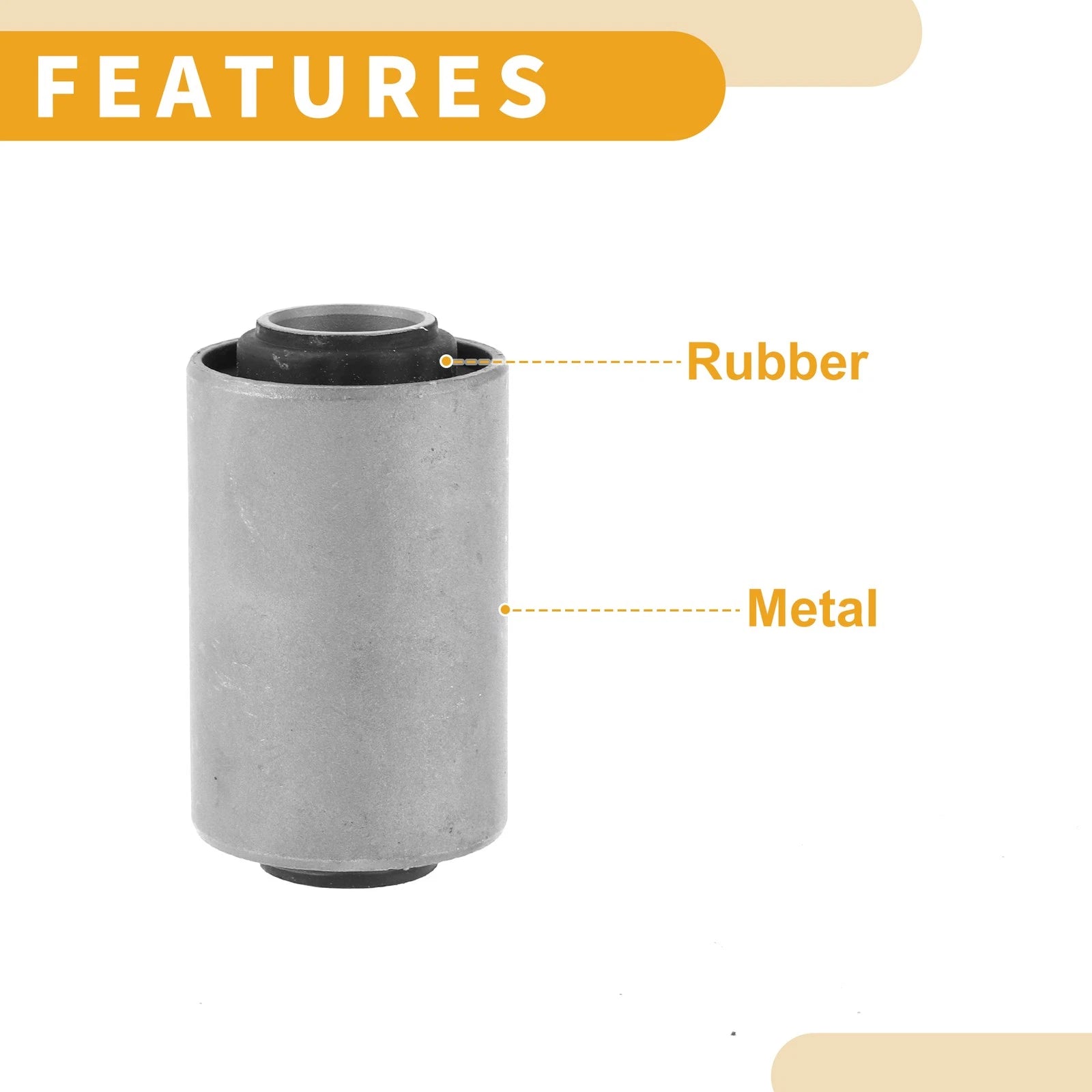 Rear Control Arm Suspension Bushing for Nissan Datsun D21 (1992–1996)