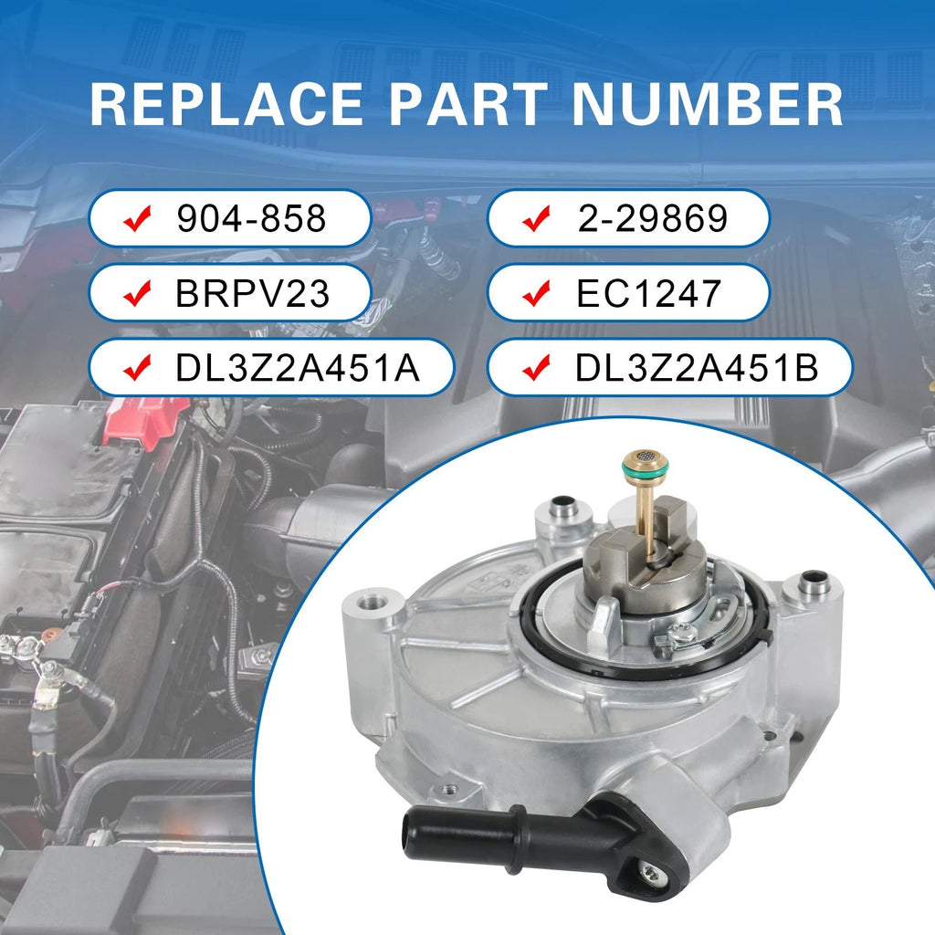 Brake Vacuum Pump for Ford Expedition F150 V6 3.5L (2015-2017)