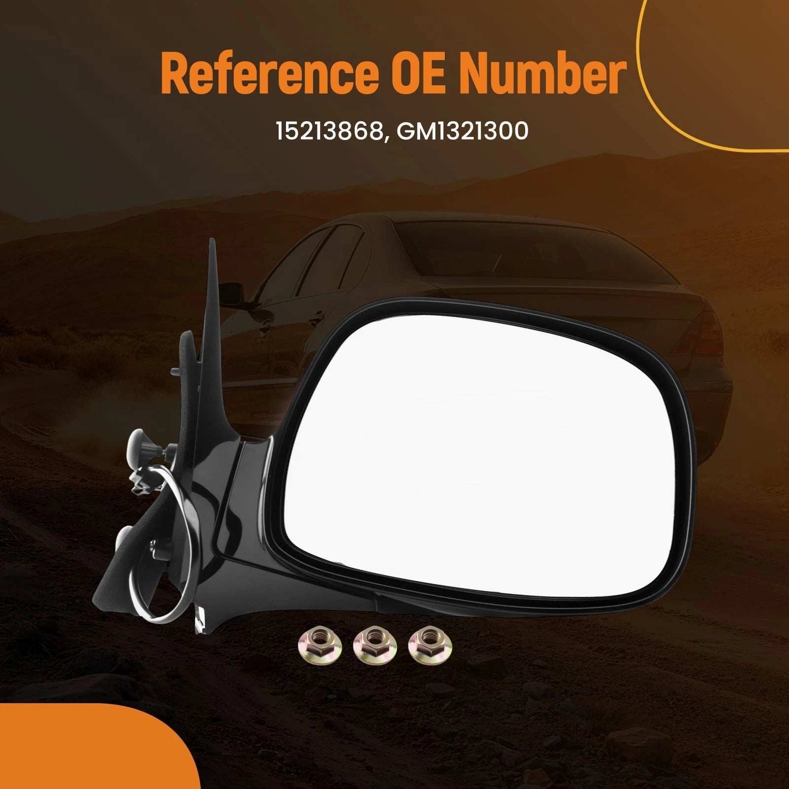 Right Side Mirror for Buick Rendezvous (2002-2007)