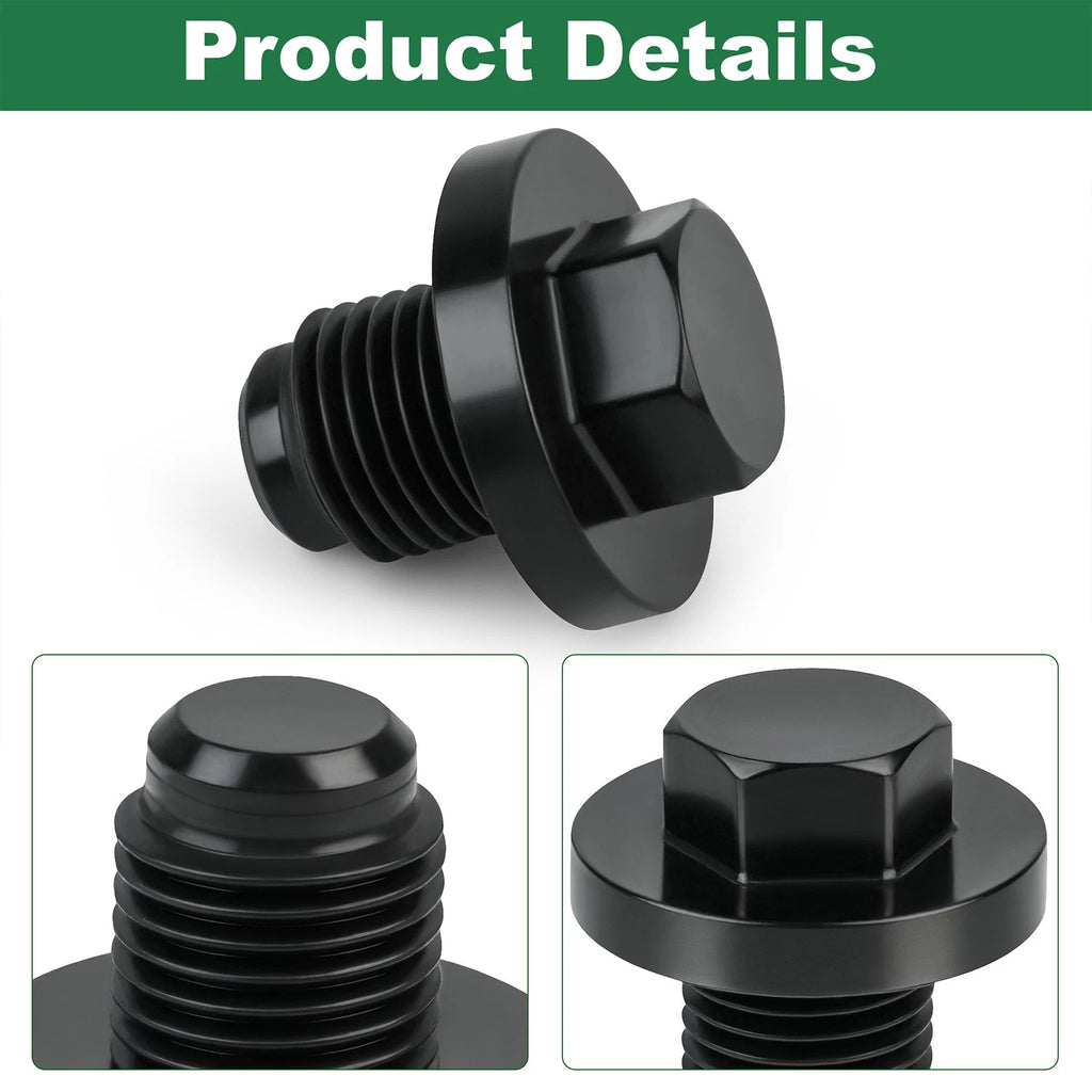 Coolant Drain Plug WL21-15-203 for Mazda CX-7, CX-9, 6 (2007–2012)