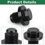 Coolant Drain Plug WL21-15-203 for Mazda CX-7, CX-9, 6 (2007–2012)