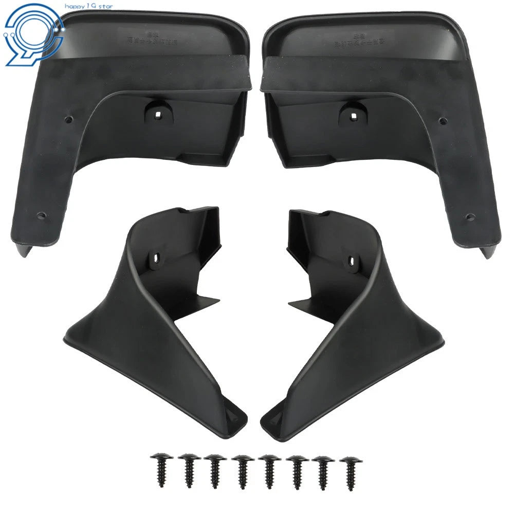 Set of 4 Mud Flaps for Toyota Corolla (2009-2013)
