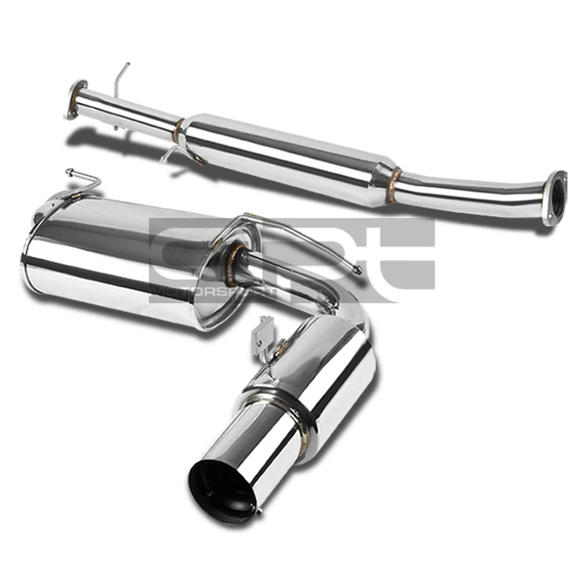 Steel Catback Exhaust Muffler 2.5" with 3.5" Tip for Miata MX5/MX-5 (NA)