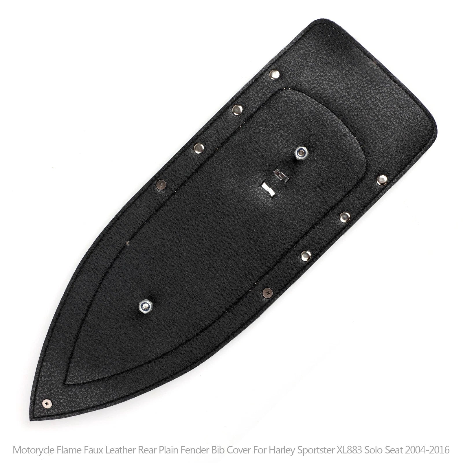 Leather Rear Fender Bib Tie for Harley Sportster XL883 (2004–2016)