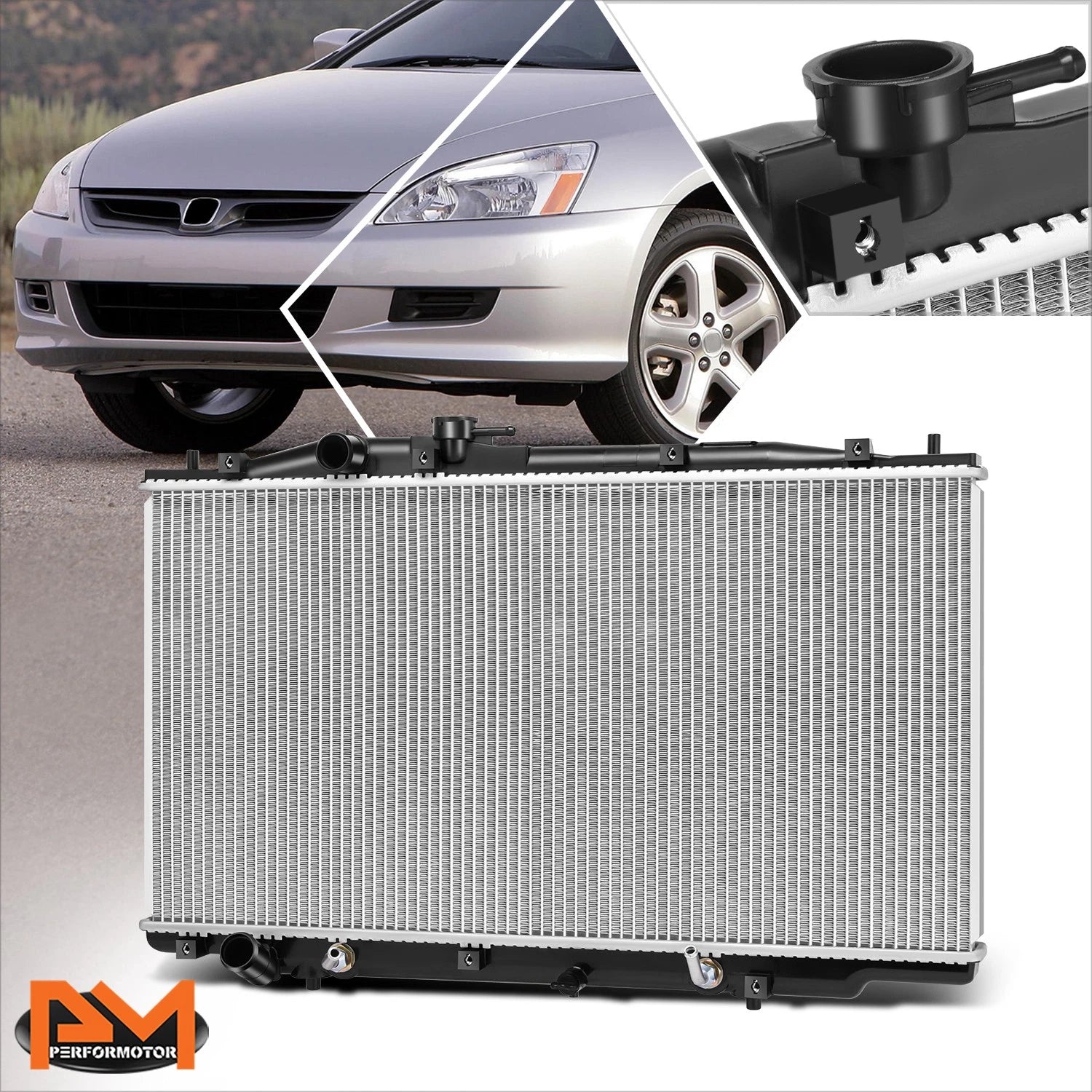 Aluminum Core Radiator for Honda Accord Hybrid 2005–2007 DPI-2783