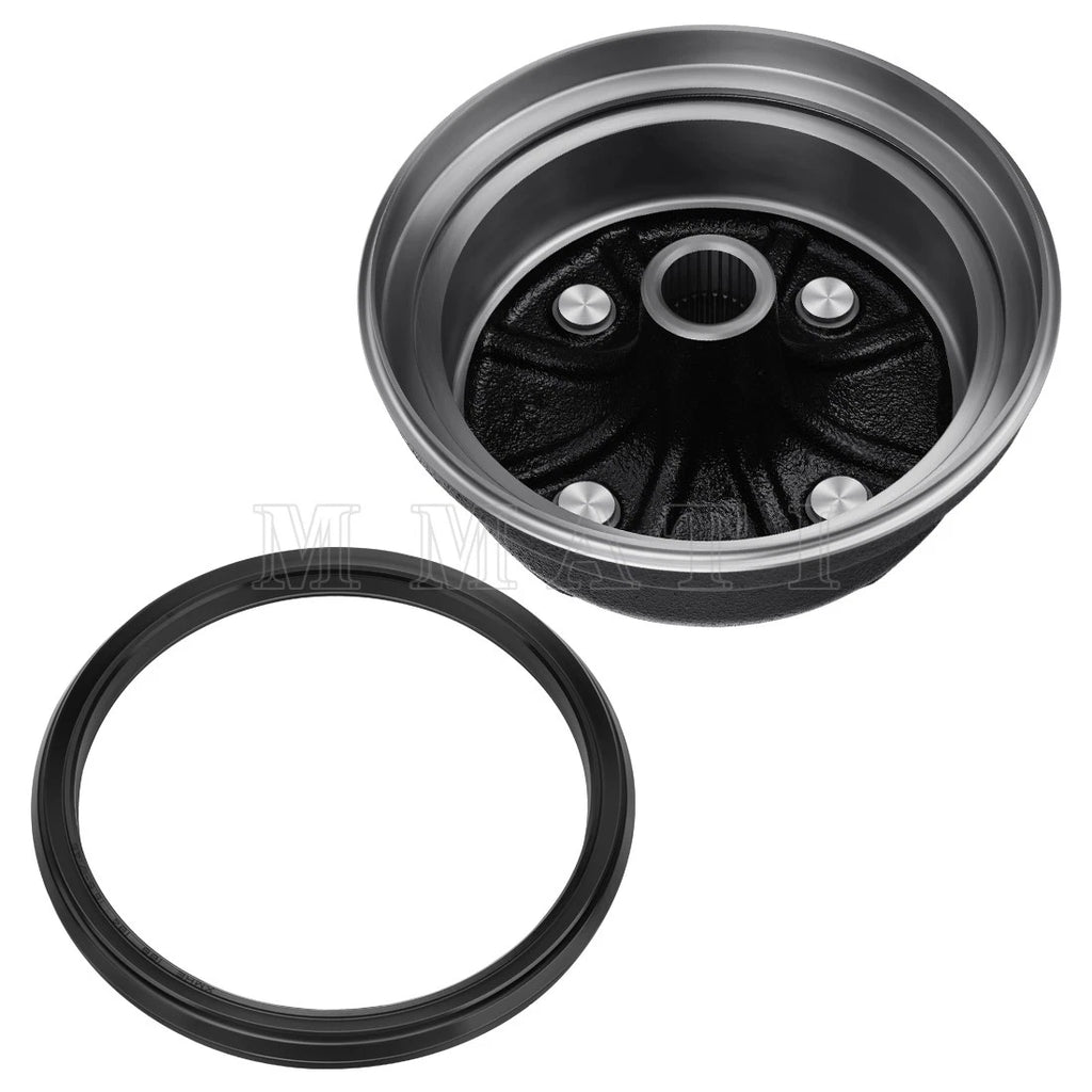 Rear Brake Drum & Seal for Yamaha Big Bear 350 Kodiak 400 (1993–1999) 4GB-2531E-00-00