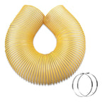 4 Foot 8" Leaf Vac Vacuum Grass Catcher Flex Hose for DR Agri Fab Trac Vac