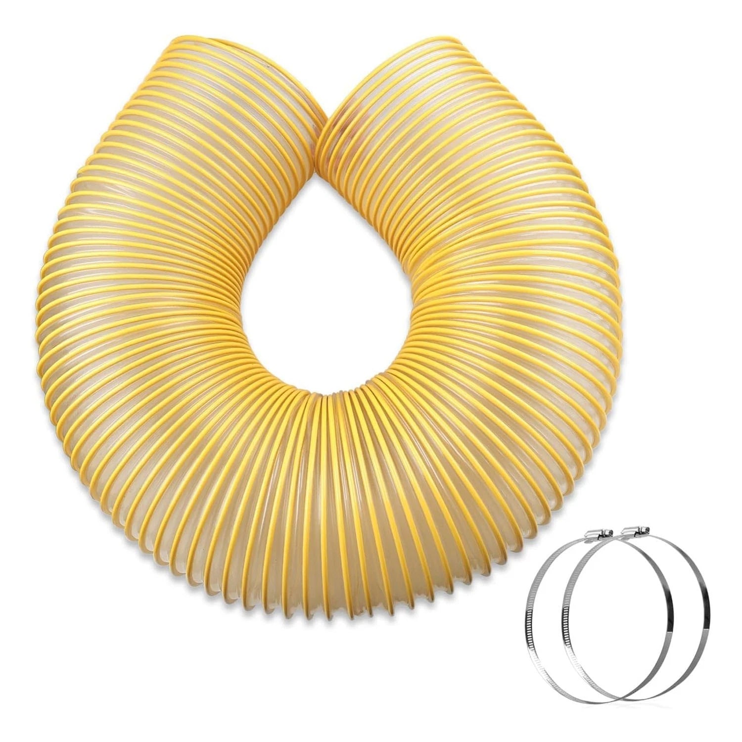 4 Foot 8" Leaf Vac Vacuum Grass Catcher Flex Hose for DR Agri Fab Trac Vac