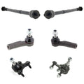 Set of 4 Inner Outer Tie Rods & Lower Ball Joints for Audi A3 Q3 Eos (2010–2016)
