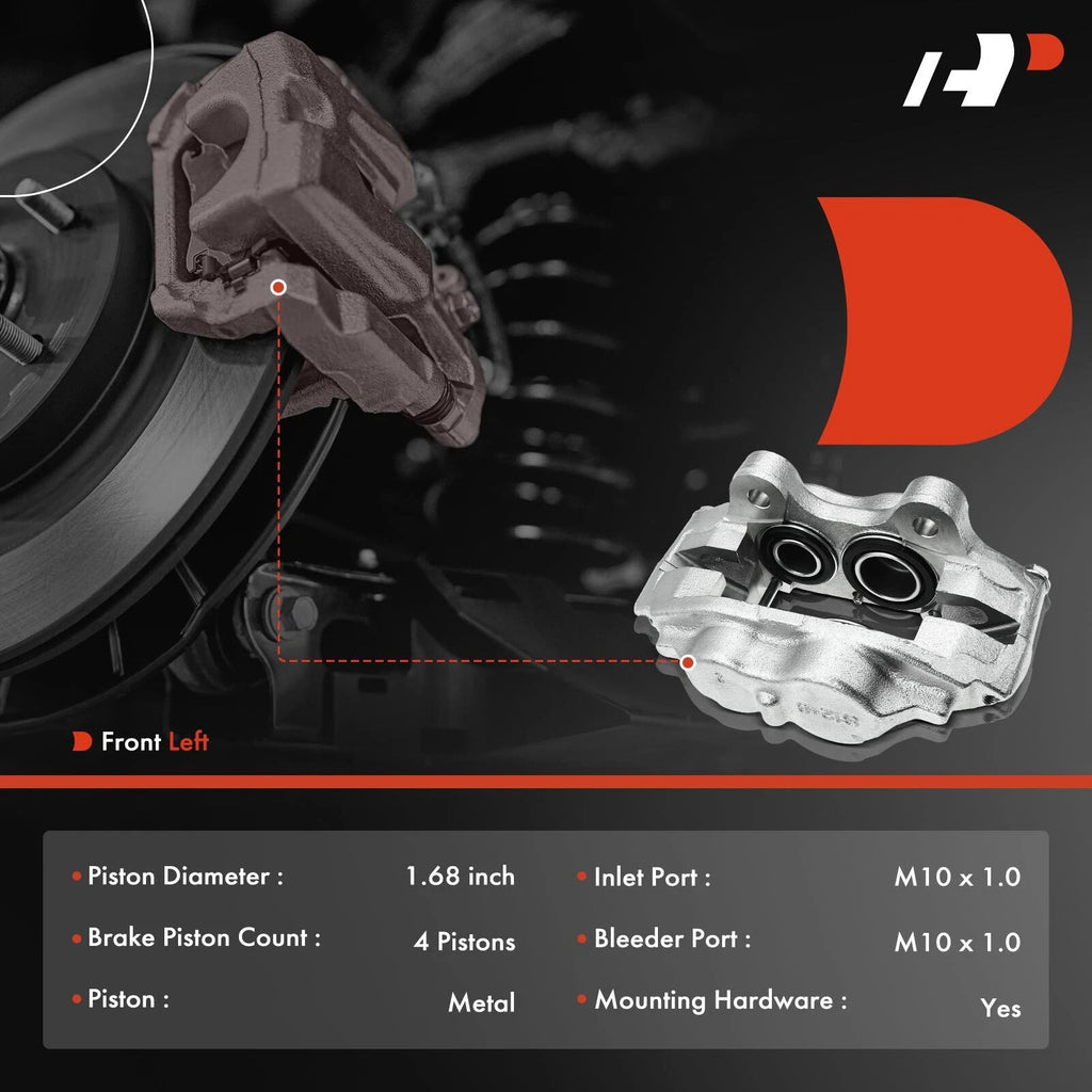 Front Left Brake Caliper for Toyota 4Runner (1984–1985) Pickup (1979–1985)