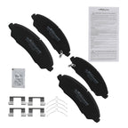 Front Brake Pads Set for Honda Pilot (2016–2022) Ridgeline (2017–2025) P1723 D1723