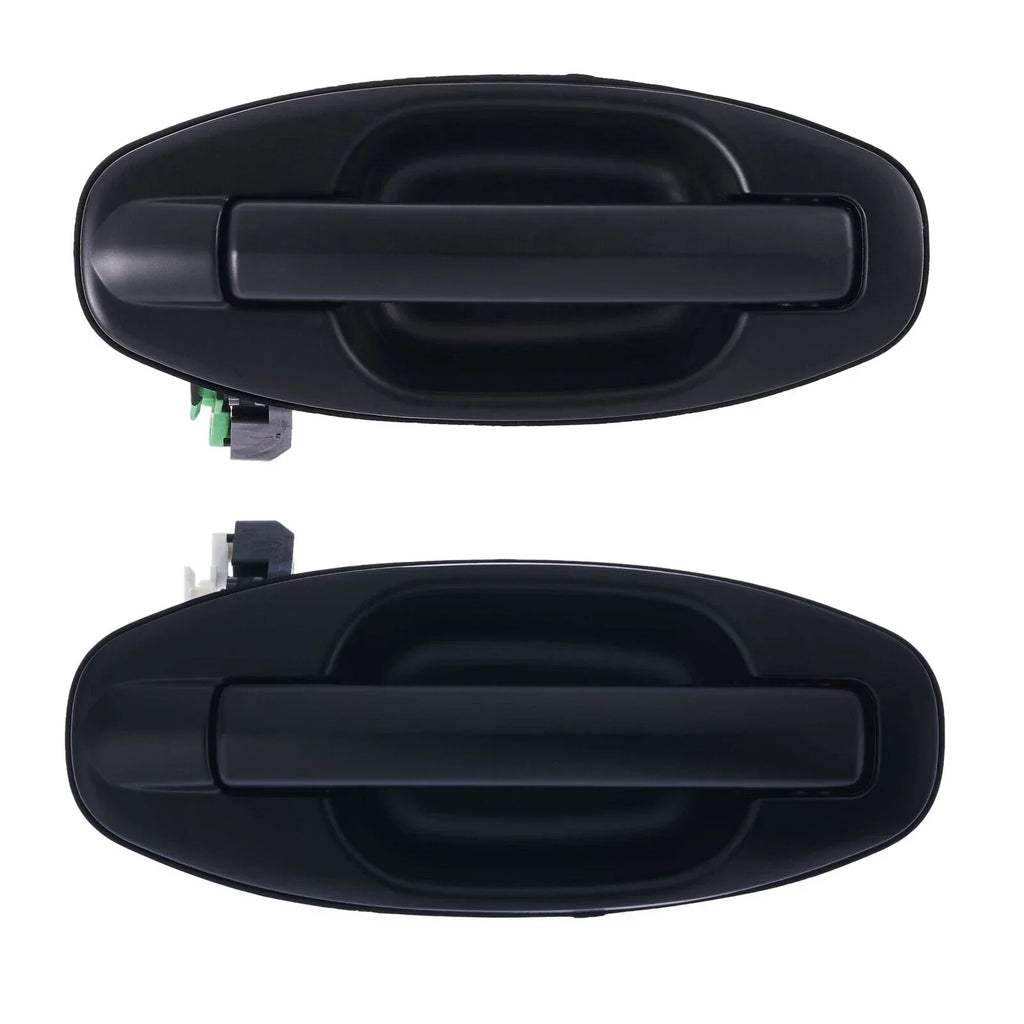 2pc Rear RH & LH Outer Door Handle Black for Hyundai Santa Fe SM (2000–2005)