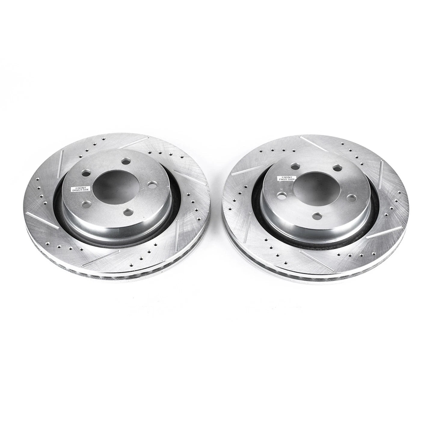 Set of 2 Brake Disc and Pad Kits for Chrysler 300 (2000–2004)