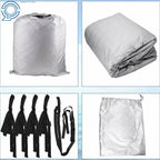 Waterproof Heavy Duty Boat Cover for Pontoon (21-24 FT)