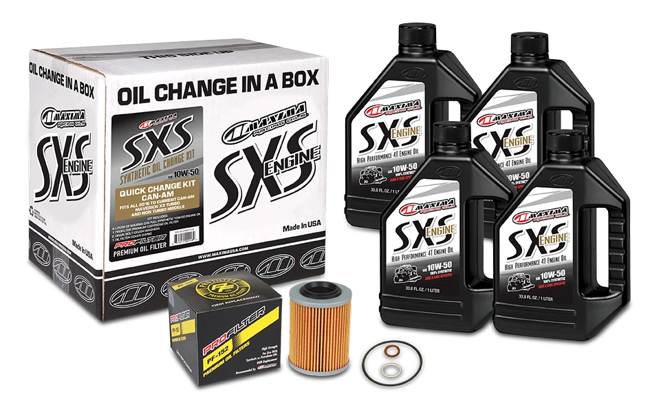Oil Change Kit 10W50 for Can-Am Maverick X3 Turbo (2017–2023)
