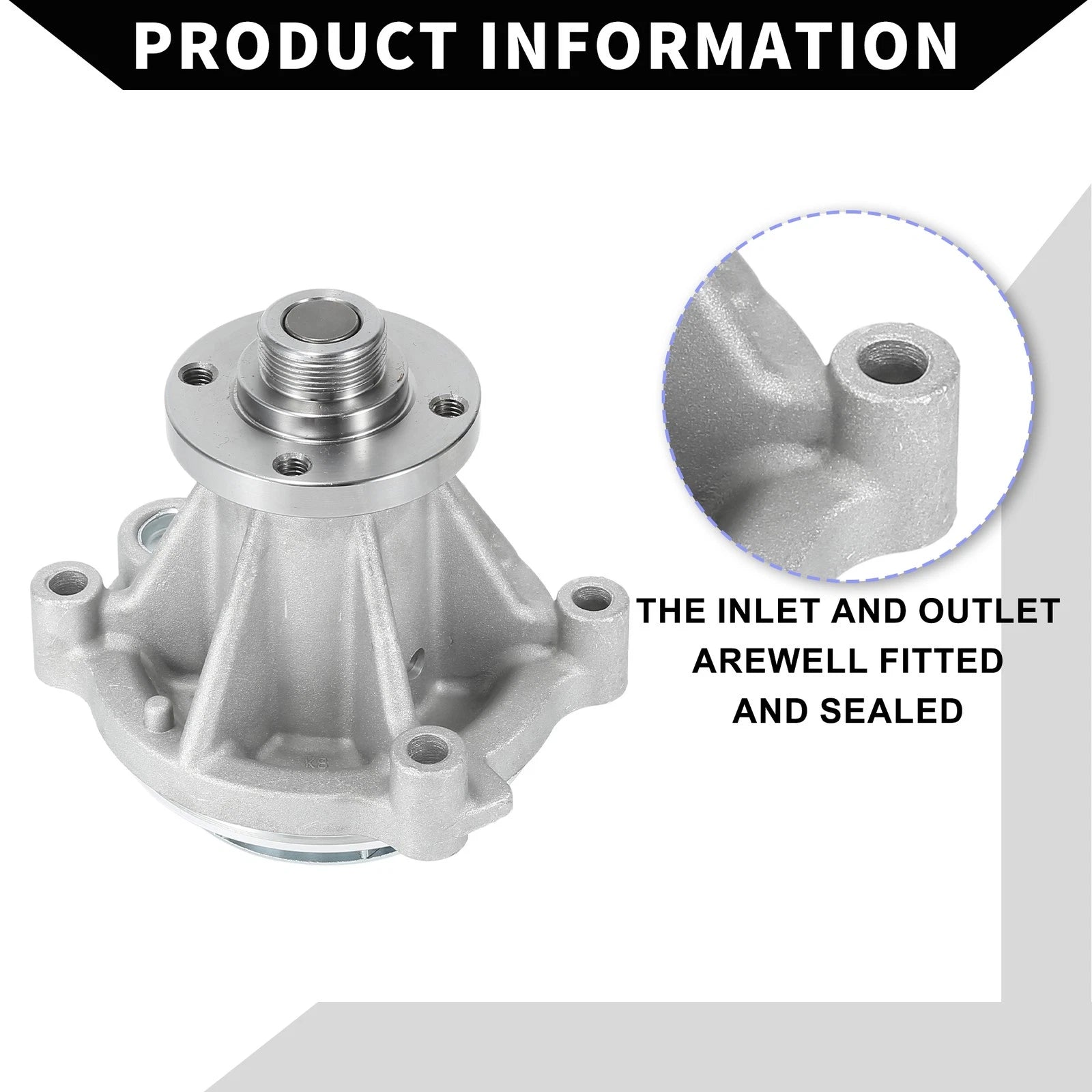 Water Pump for Mercury Mountaineer (2002–2010) No. 1L2Z8501BA, Rubber Ring Kit