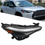 Headlight Replacement for Toyota Corolla Cross (2022–2023) LED Clear Lens