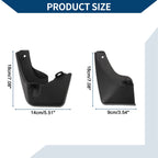 Set of 4 Mud Flaps Splash Guards for Toyota Vitz (2011–2023)